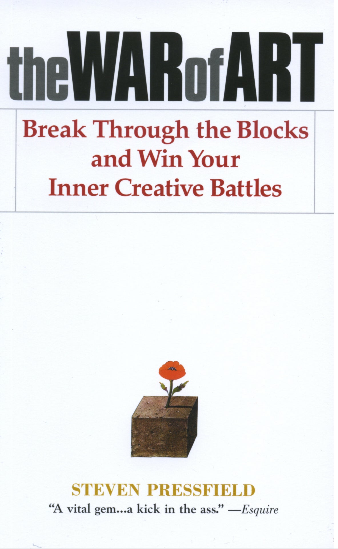 The War of Art Break Through the Blocks
and Win Your
Inner Creative Battles eBook