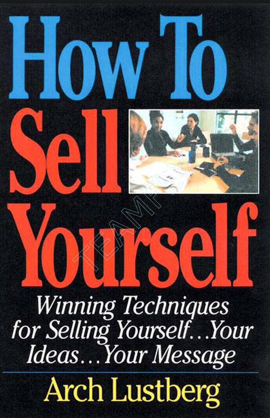 Confidence How to Sell Yourself eBook